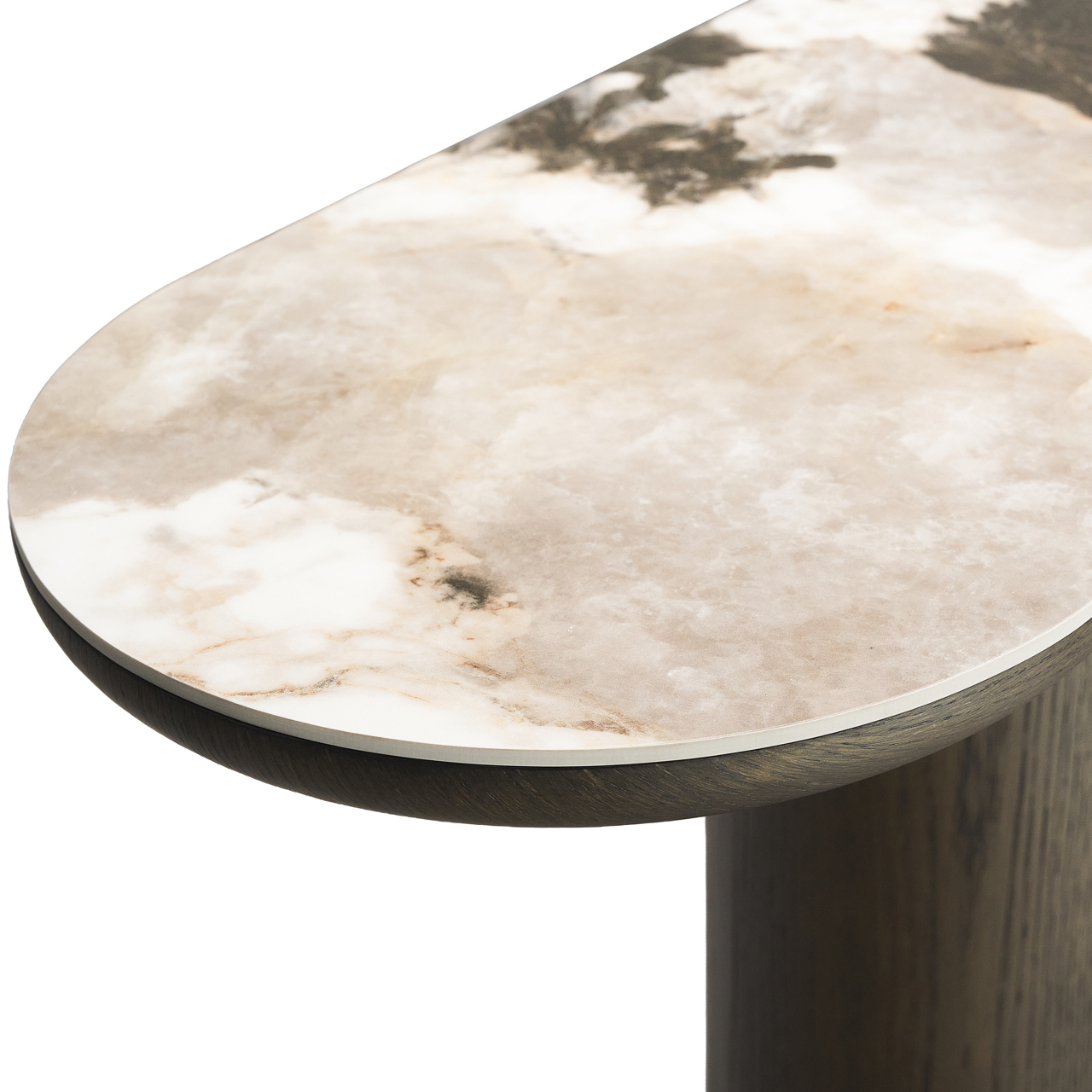 Sidetable Langford Keramiek - Bruin - Afbeelding 11