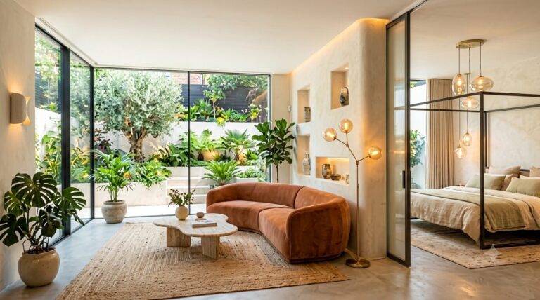 Ibiza style interieur woonkamer