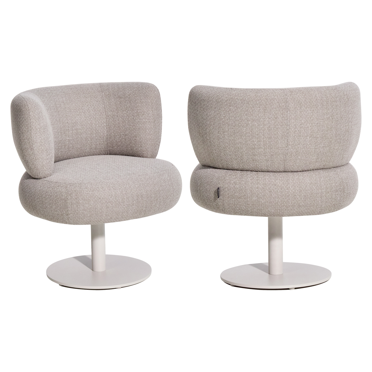 Draaibare Outdoor Eetkamerstoel Mason - Greige - Afbeelding 9