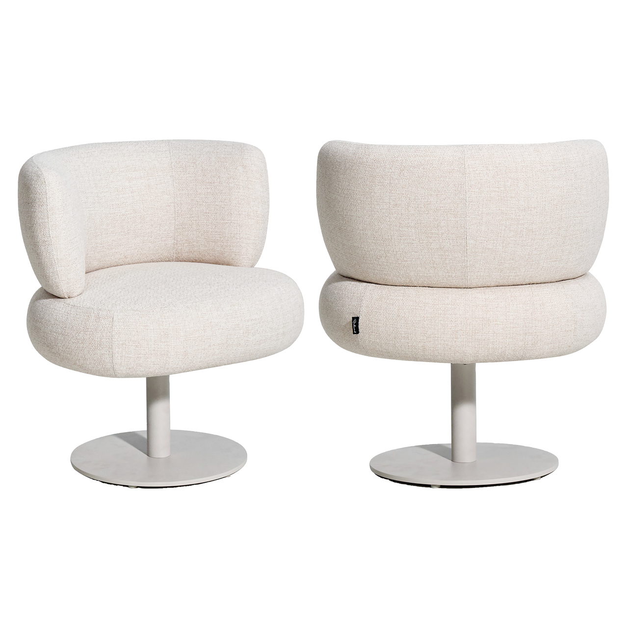 Draaibare Outdoor Eetkamerstoel Mason - Beige - Afbeelding 9