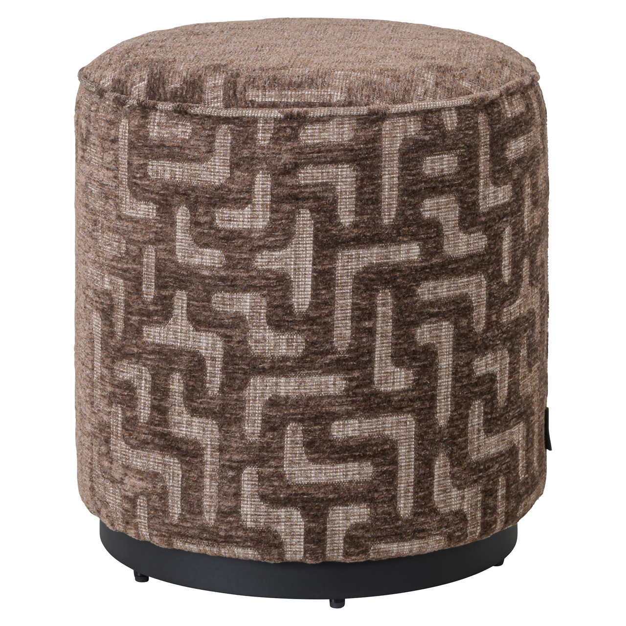 Poef Lexie - Bruin (45 cm ) - Afbeelding 3