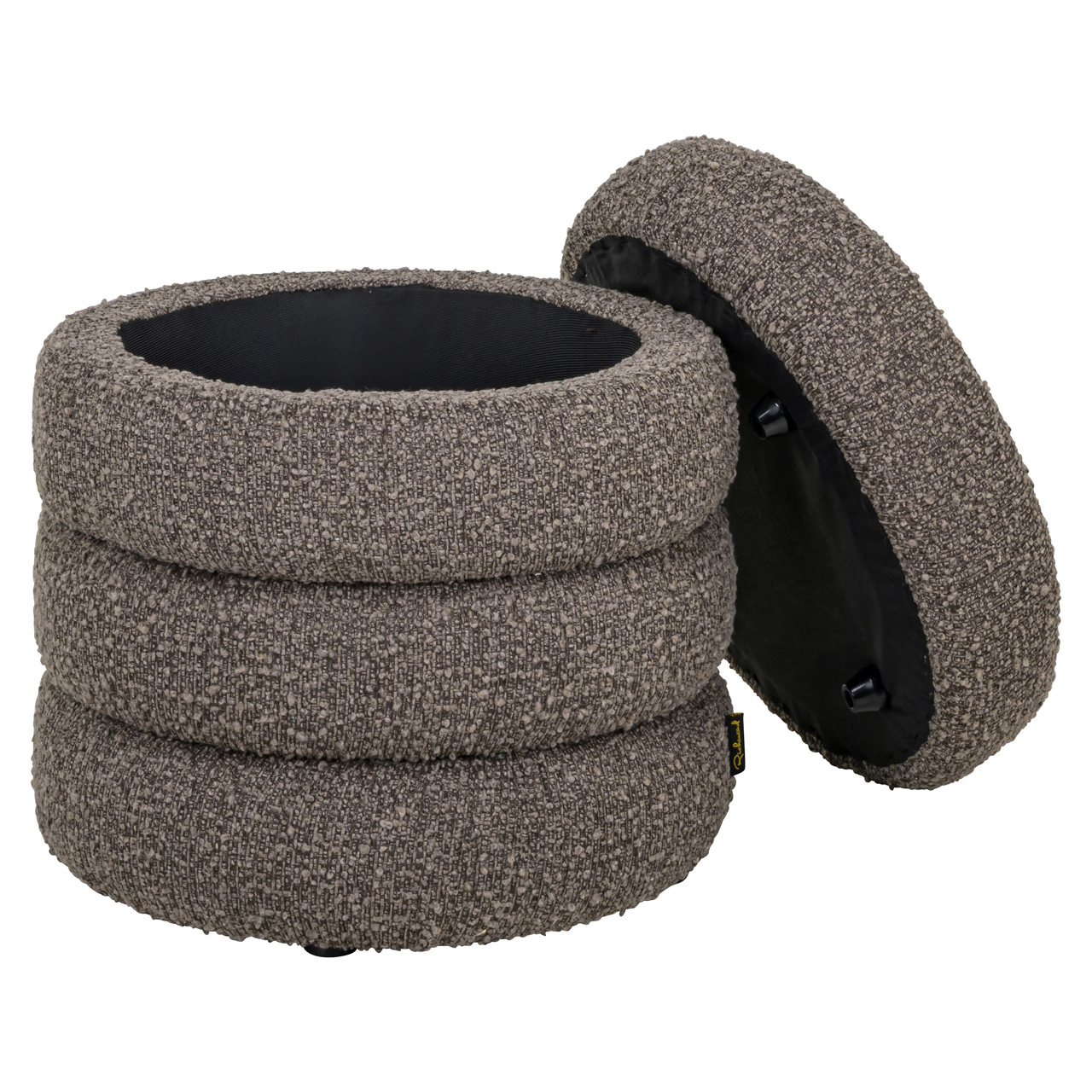 Poef Adele - Bruin (48 cm ) - Afbeelding 3