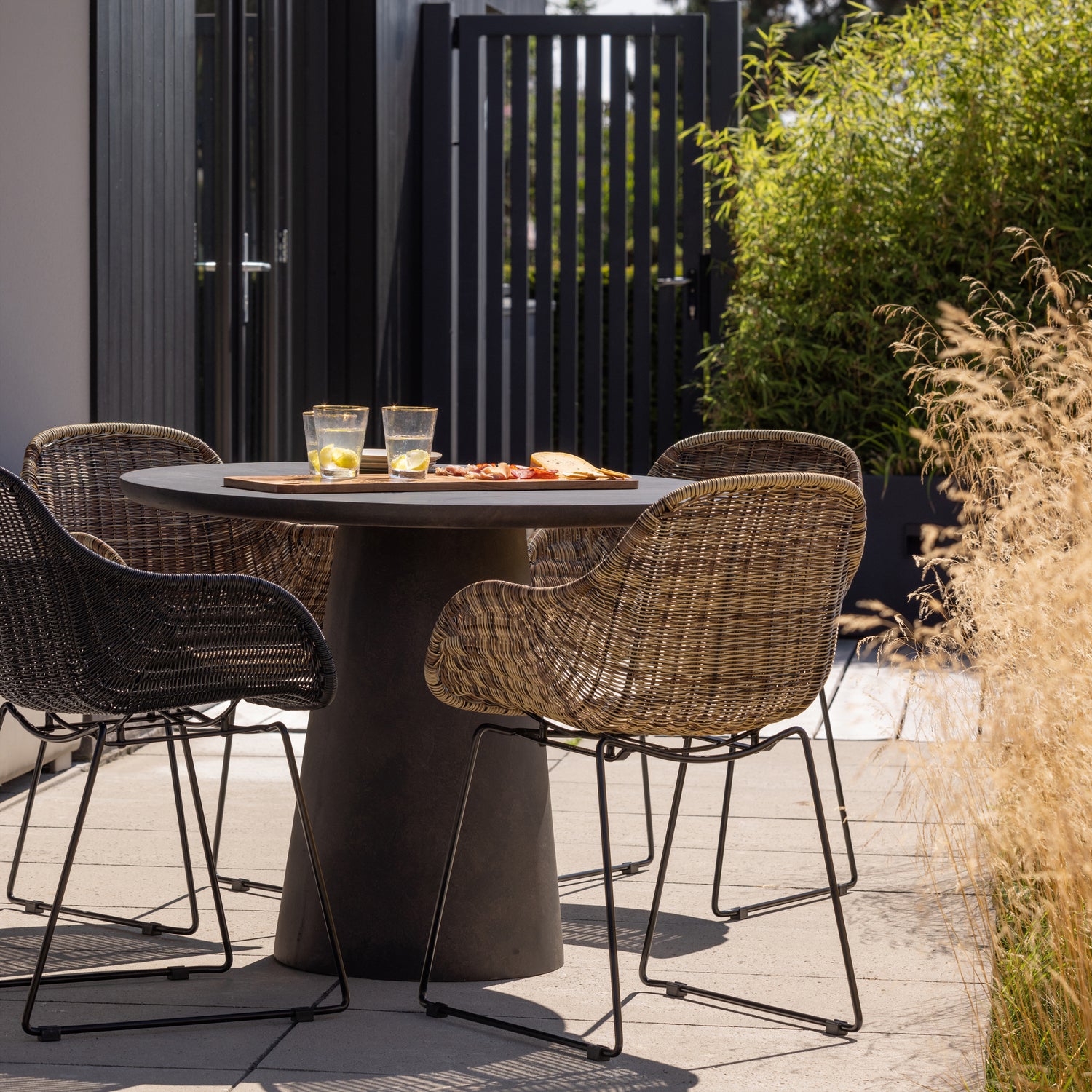 Tuinstoel Willow Rattan - Naturel - Afbeelding 13