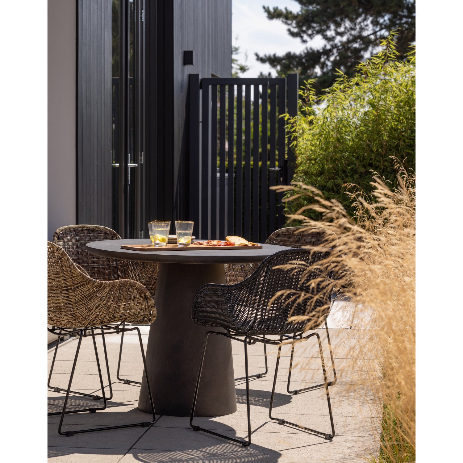 Tuinstoel Willow Rattan - Naturel - Afbeelding 14