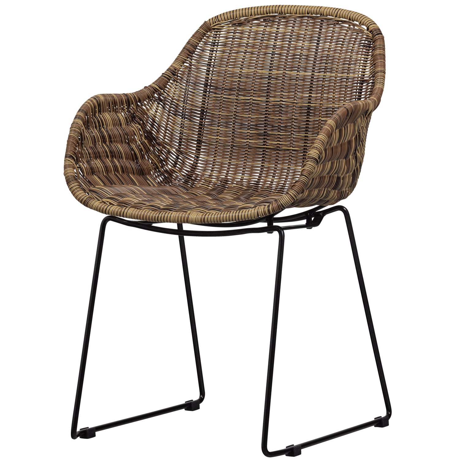 Tuinstoel Willow Rattan - Naturel - Afbeelding 12