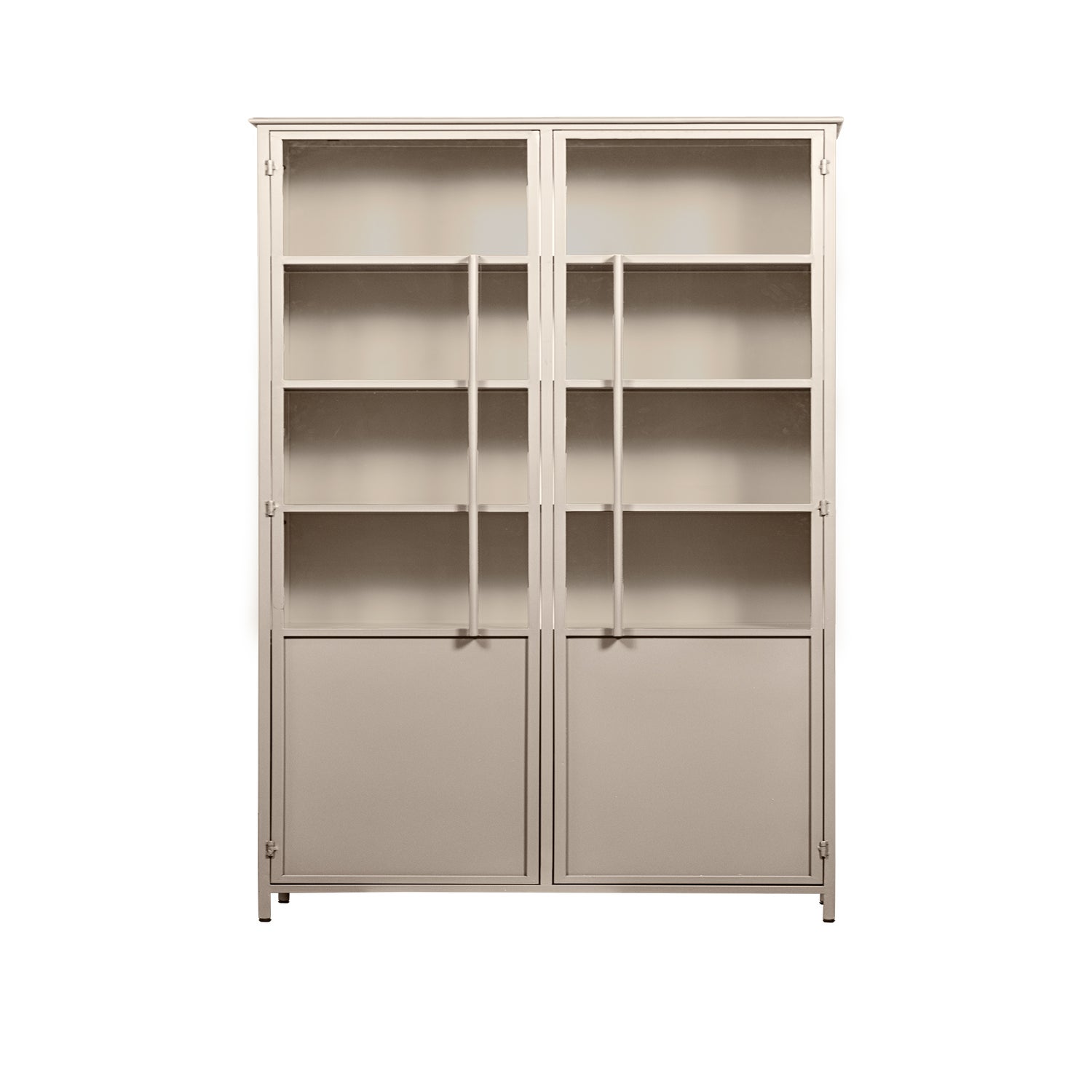 Vitrinekast Exhibit 200 x 99cm - Zand - Afbeelding 9