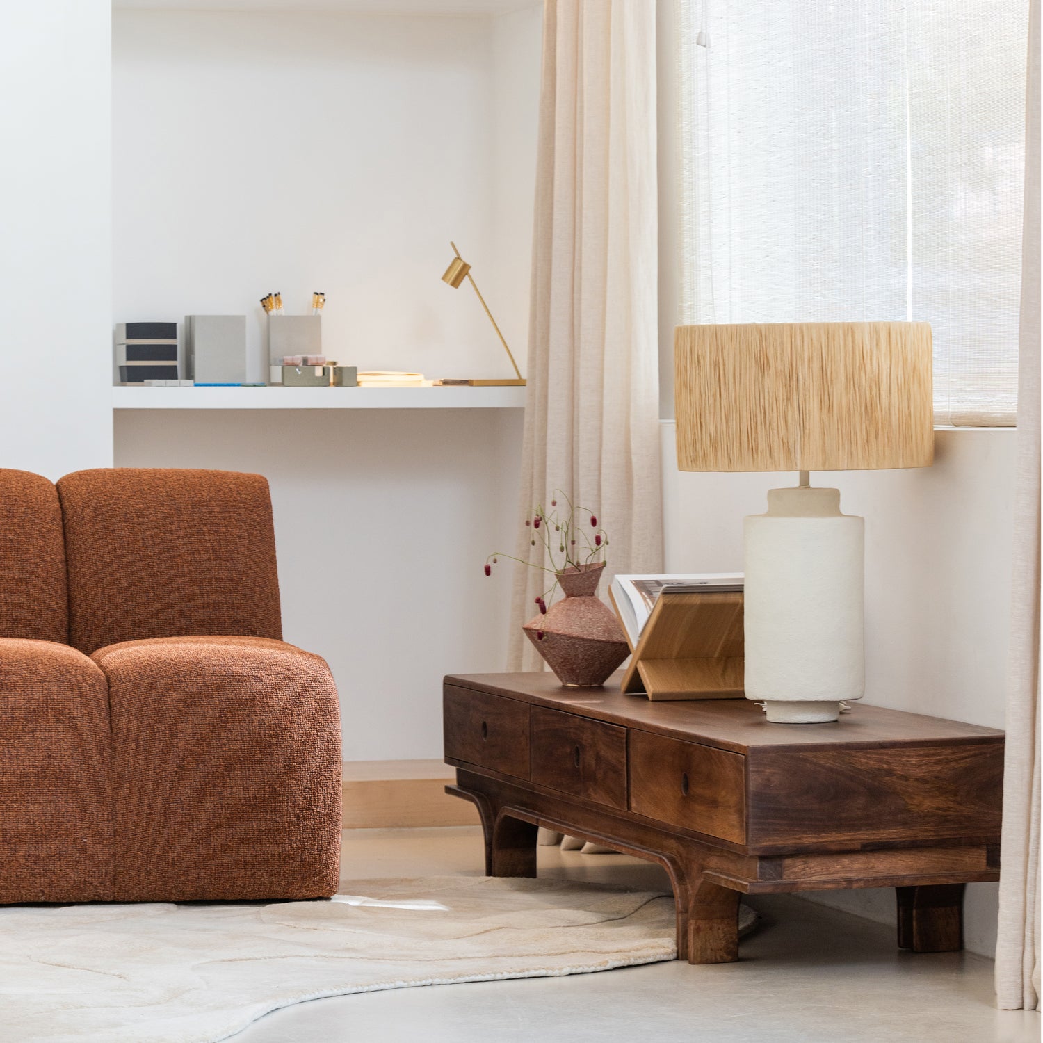 TV-meubel Staes Mangohout, 180cm - Afbeelding 11
