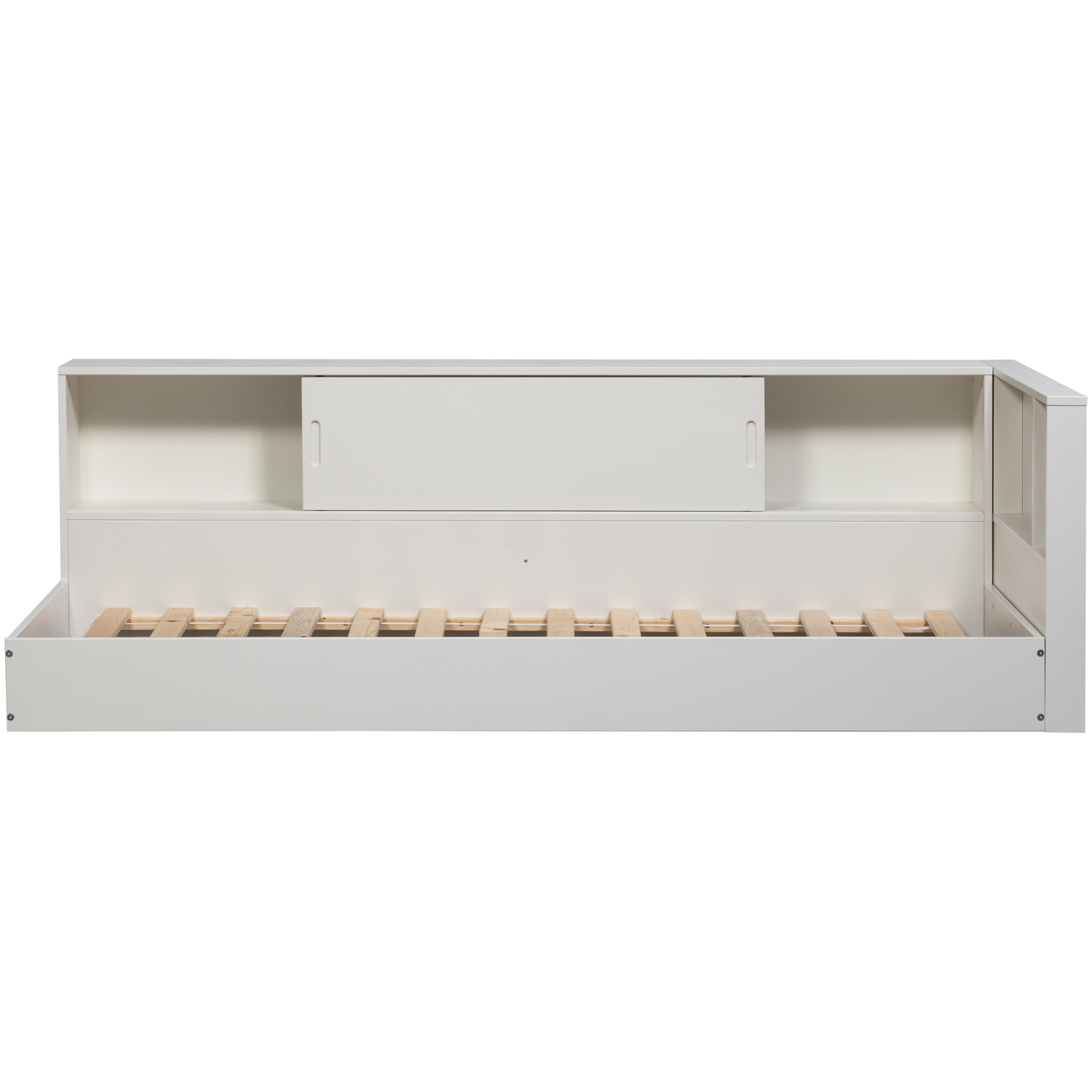 Hoekbed Carter Grenenhout, 90 x 200cm - Wit - Afbeelding 16