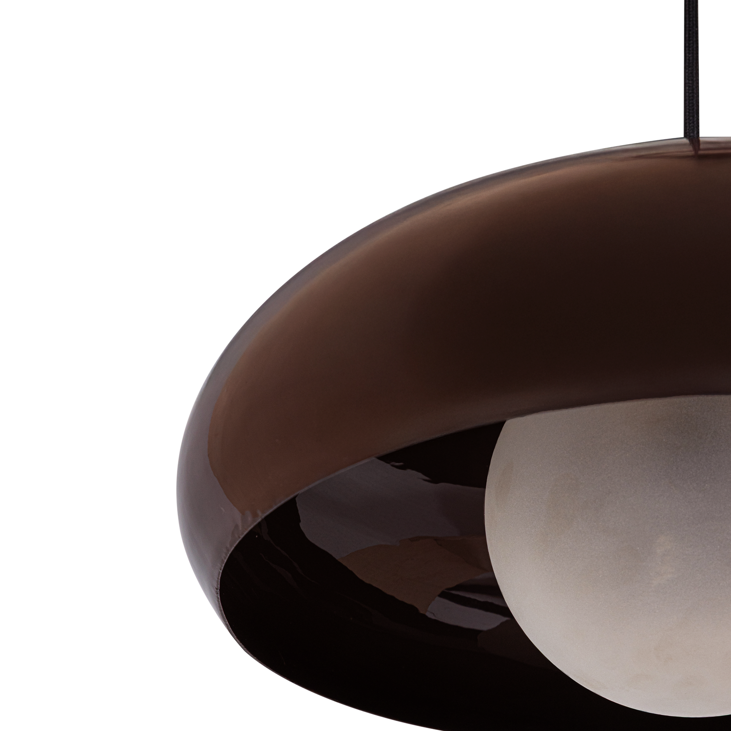 Hanglamp Tivo 40cm, kleur Bruin - Afbeelding 3
