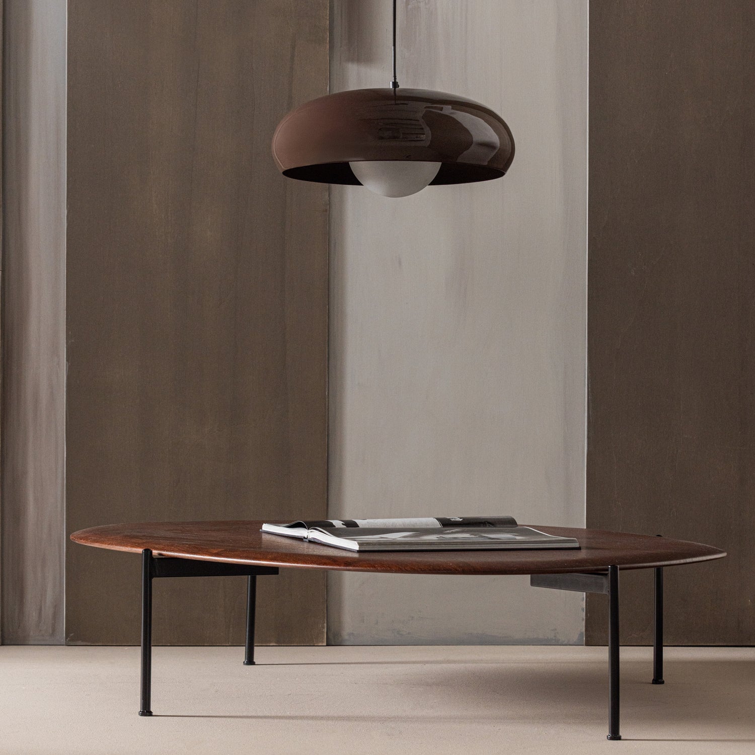 Hanglamp Tivo 40cm, kleur Bruin - Afbeelding 2
