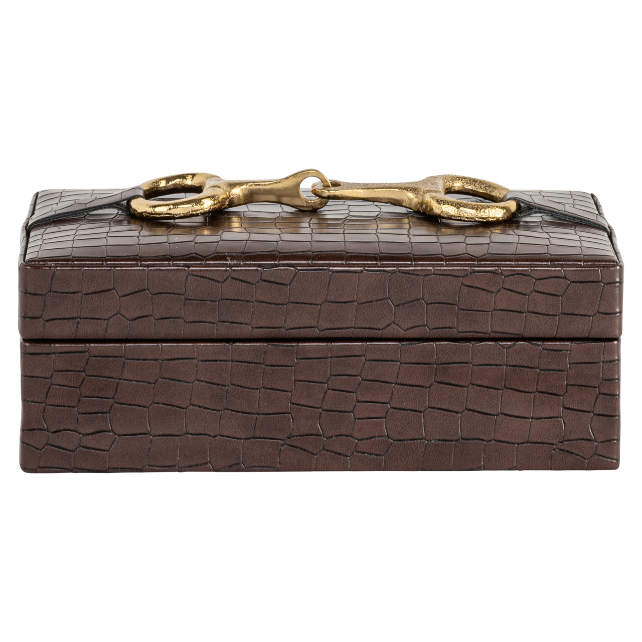 Juwelendoos Rex dark - Bruin small - Afbeelding 15
