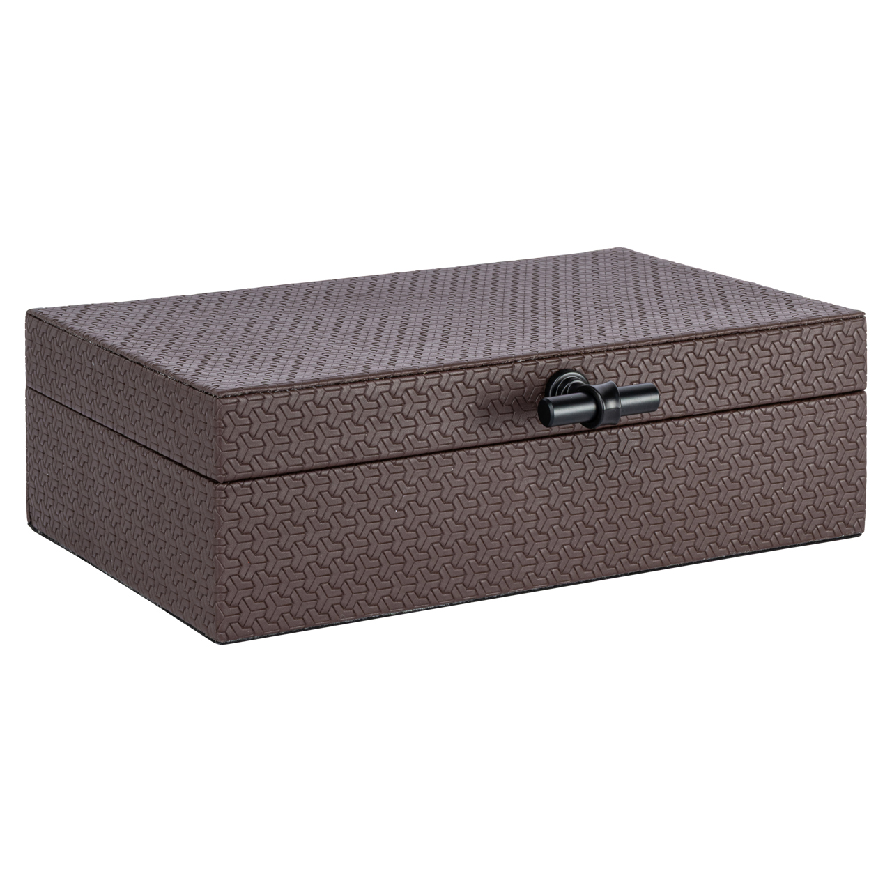 Juwelendoos Billie dark - Bruin large - Afbeelding 8