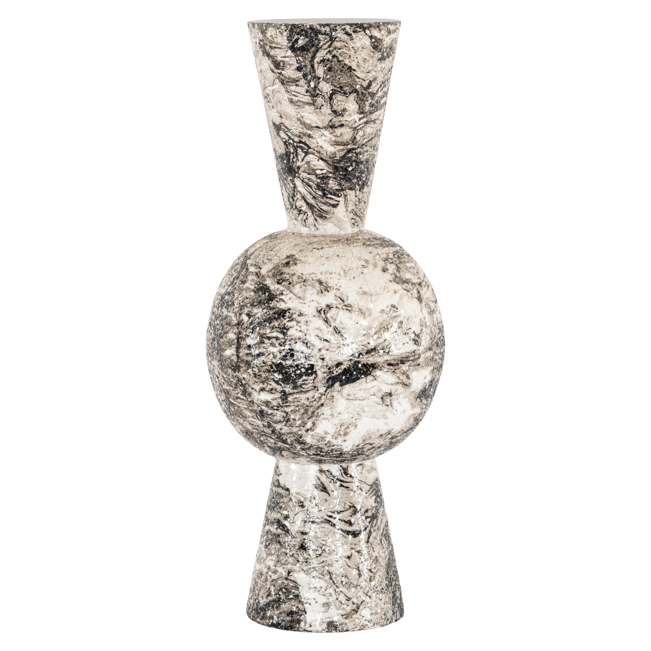 Vaas Florry - Zwart - Wit - Afbeelding 3