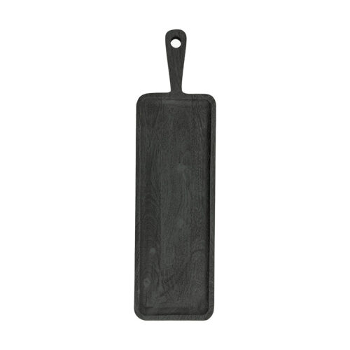 Serveerplank Plancha Mangohout 60 cm - Zwart - Afbeelding 4