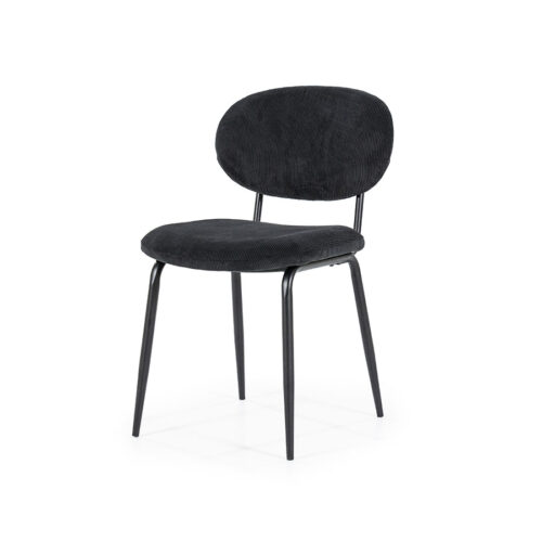 Eetkamerstoel Cosmo Rib - Zwart - Afbeelding 7