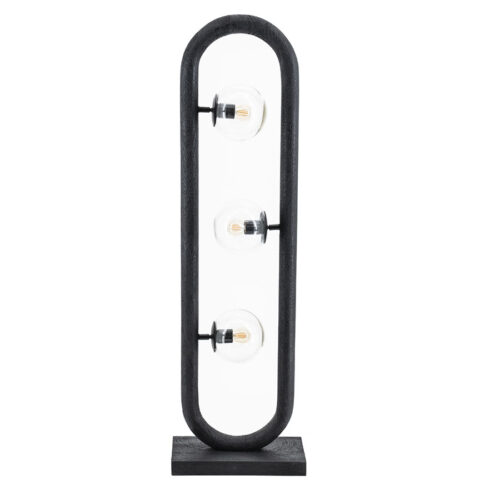 Vloerlamp Eris 3 lampen - Zwart - Afbeelding 5