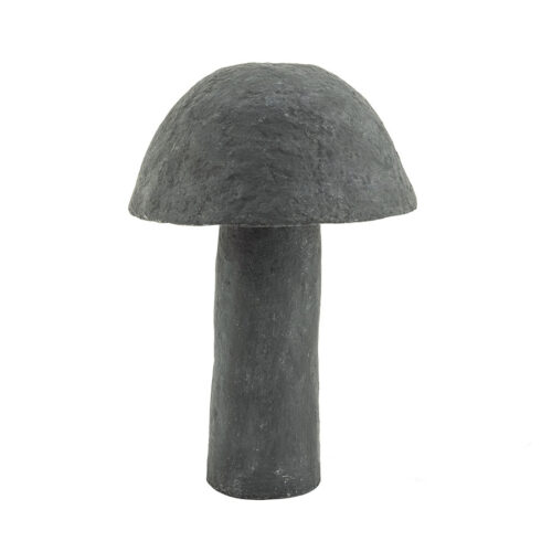 Tafellamp Sana Papier maché 45 cm - Grijs - Afbeelding 6