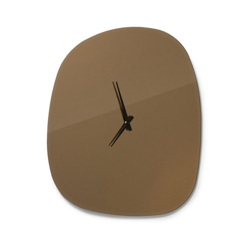 Klok Amber Glas 30 x 30cm - Afbeelding 4