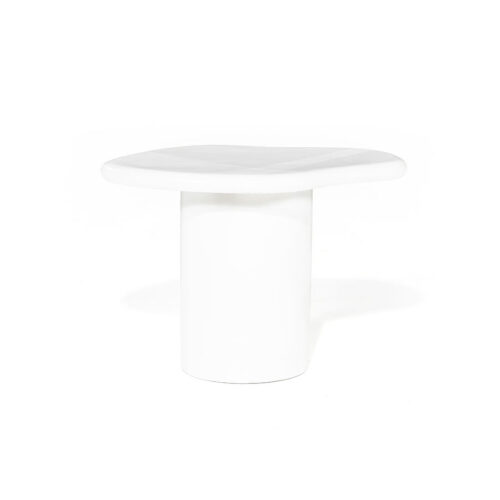 Organische Bijzettafel Seki 57 x 44cm - Wit - Afbeelding 4