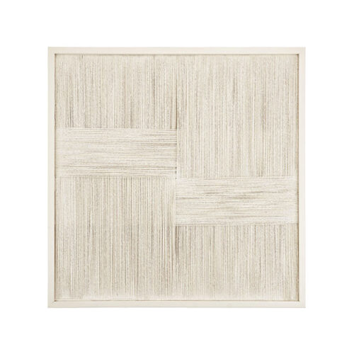 Wandpaneel Lino 60 x 60cm - Off white - Afbeelding 5