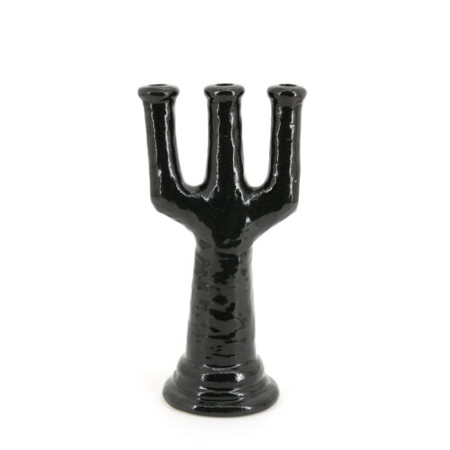 Kaarshouder Blix zwart - 38 cm hoog - Afbeelding 5