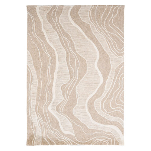 Vloerkleed Soil - Beige 190x290cm - Afbeelding 5