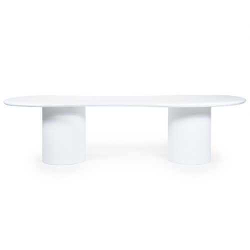 Organische Eettafel Seki 250cm - Wit - Afbeelding 7