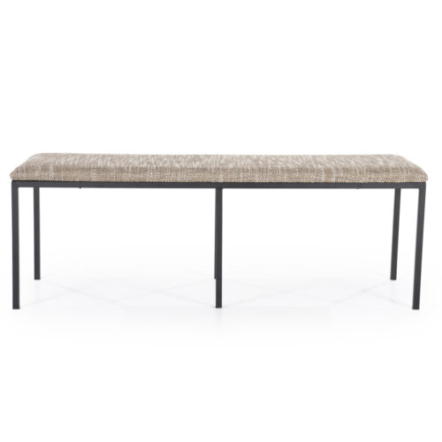 Eetkamerbank Lass 135 cm - Bruin - Afbeelding 7