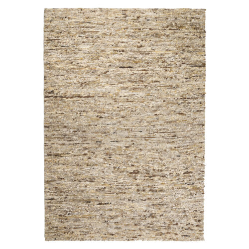 Vloerkleed Takara Wol 190 x 290 cm - Mosterdgeel - Afbeelding 5