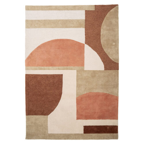 Vloerkleed Kazi 190 x 290 cm - Terracotta - Afbeelding 4