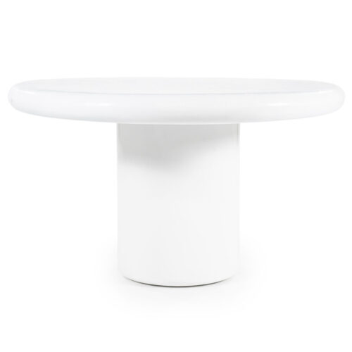 Ronde Eettafel Frost 130cm - Wit - Afbeelding 2