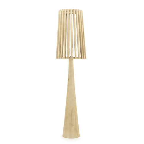 Vloerlamp Guard Mangohout 162cm Hoog - Naturel - Afbeelding 4