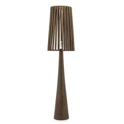 Vloerlamp Guard Mangohout 162cm Hoog - Bruin - Afbeelding 5