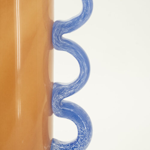 Vaas Alegre Mondgeblazen glas - Oranje - Afbeelding 6