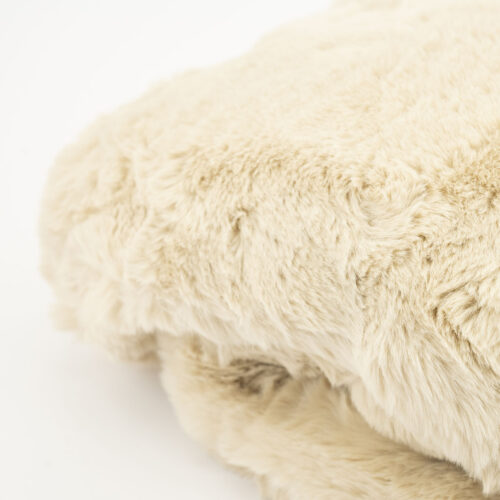 Plaid Mosa 170 x 140 cm - Beige - Afbeelding 3