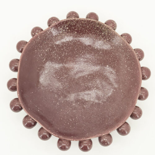 Schaal Viro 35cm - Burgundy - Afbeelding 3