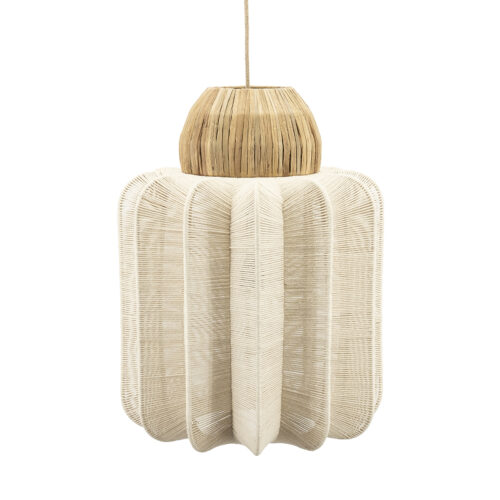 Hanglamp Reb - Zeegras en katoen - Afbeelding 7