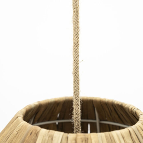 Hanglamp Reb - Zeegras en katoen - Afbeelding 5