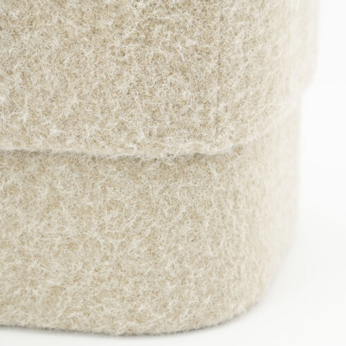 Poef Kelso - taupe - Afbeelding 5