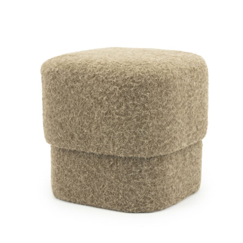 Poef Kelso - bruin