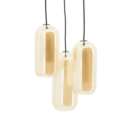 Hanglamp Shona Glas - 3 Lampen