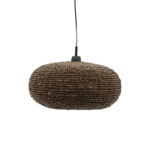 Hanglamp Shanga Houten kralen 46cm