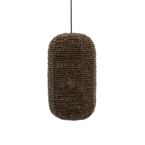Hanglamp Shanga Houten kralen 24cm