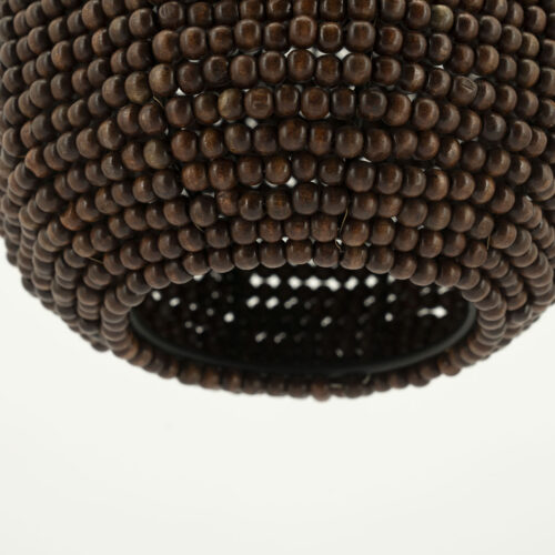 Hanglamp Shanga Houten kralen 24cm - Afbeelding 3