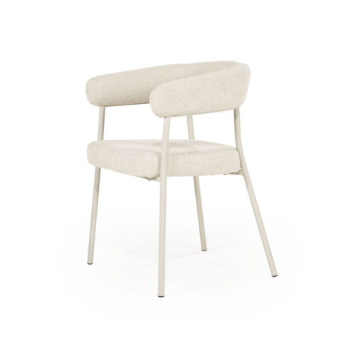 Eetkamerstoel Yovi - Beige - Afbeelding 6
