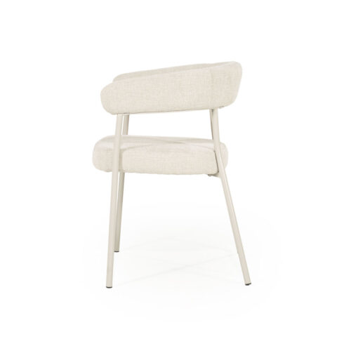 Eetkamerstoel Yovi - Beige - Afbeelding 5