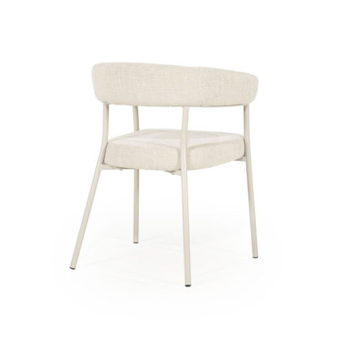 Eetkamerstoel Yovi - Beige - Afbeelding 12