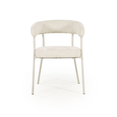 Eetkamerstoel Yovi - Beige - Afbeelding 8