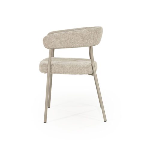 Eetkamerstoel Yovi - Taupe - Afbeelding 10