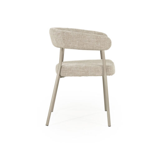Eetkamerstoel Yovi - Taupe - Afbeelding 4